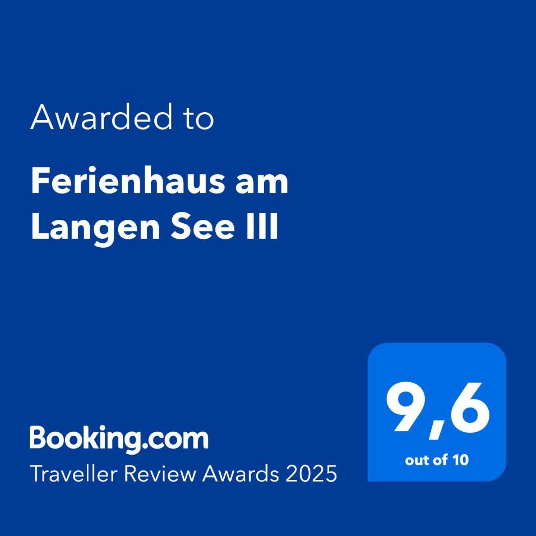 Ferienhaus Am Langen See III Heidesee Extérieur photo